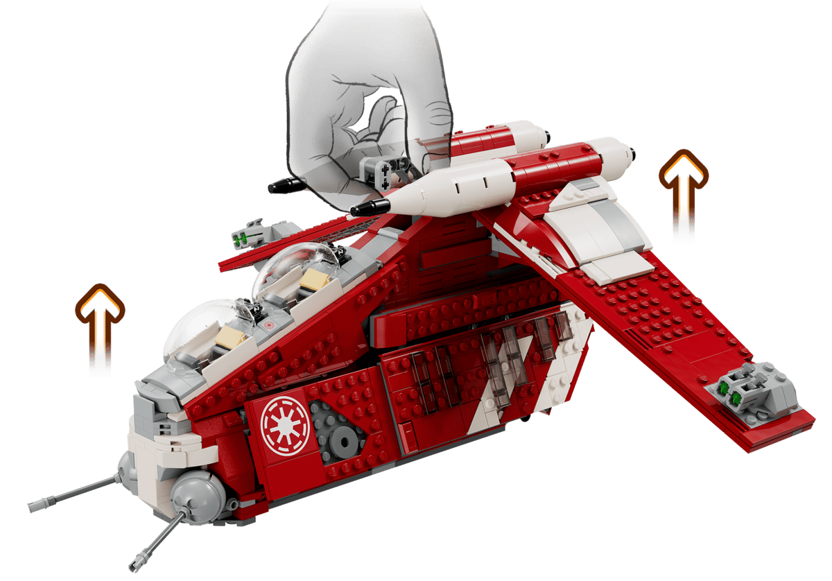 LEGO Coruscant Guard Gunship™ Star Wars Playset 1083 Pieces