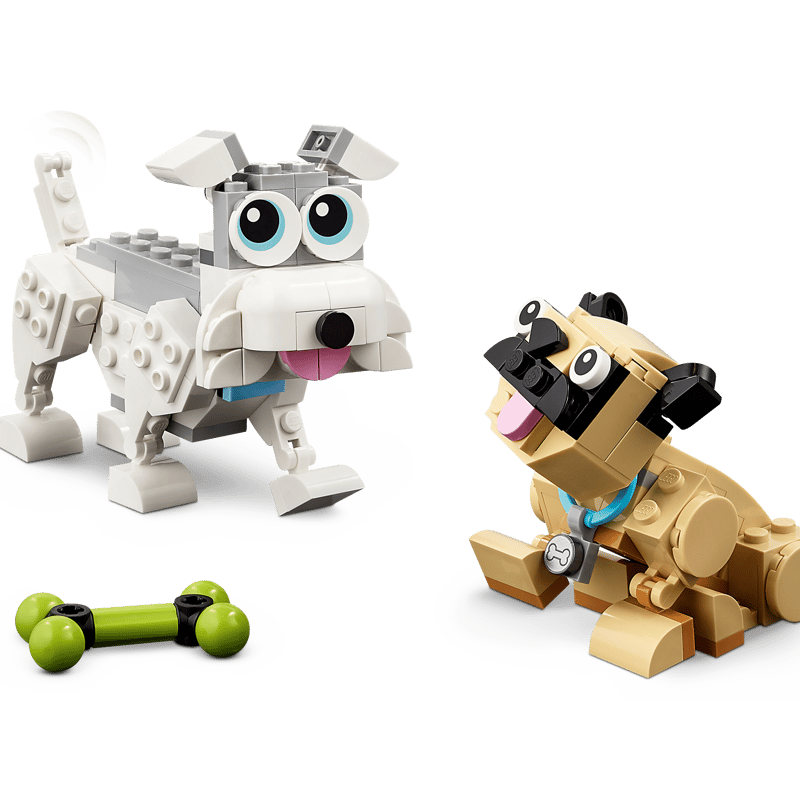 LEGO Creator 3-in-1 Adorable Dogs Building Set 31137