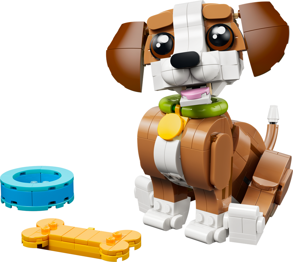 LEGO Creator 3-in-1 Cute Animals Playful Puppy Dog 31382-Bricking Lebanon