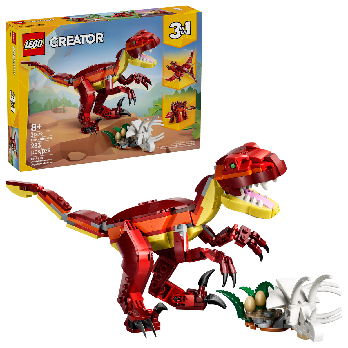LEGO Creator 3-in-1 Fierce Dinosaur 31379-Bricking Lebanon
