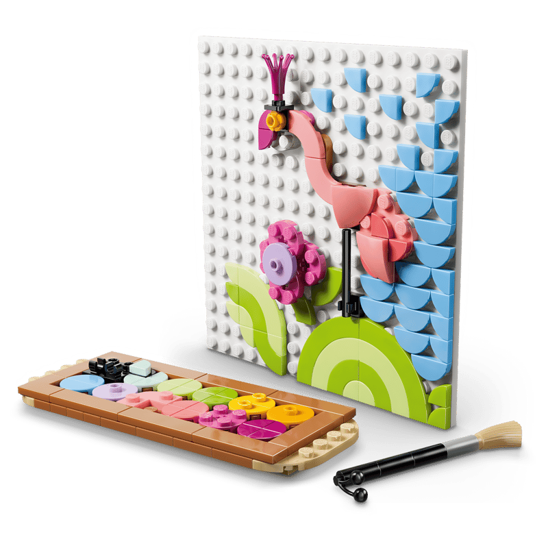 LEGO Creator 3‑in‑1 Floral Art Decor Painting 31390