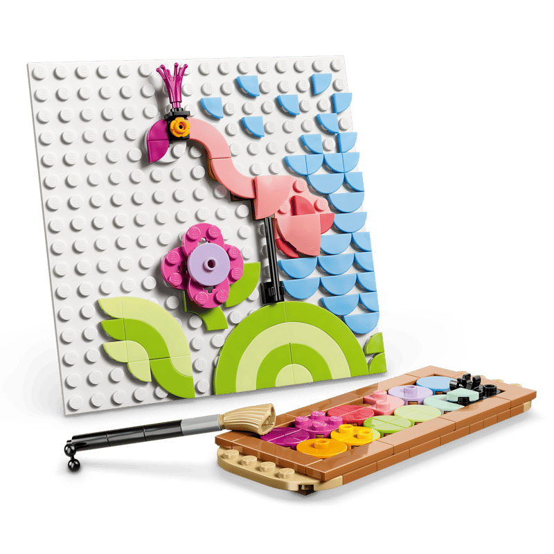 LEGO Creator 3‑in‑1 Floral Art Decor Painting 31390