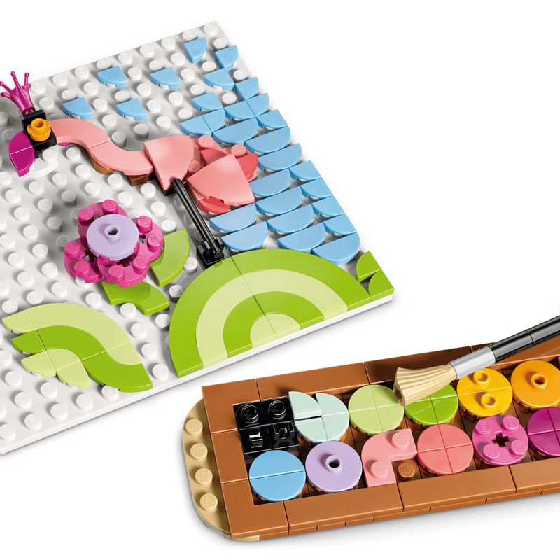 LEGO Creator 3‑in‑1 Floral Art Decor Painting 31390