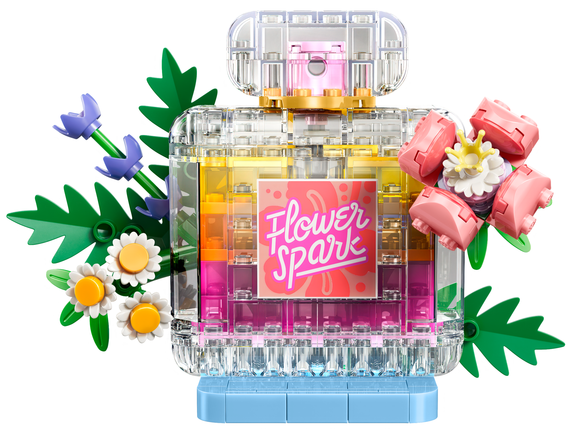 LEGO Creator 3 in 1 Floral Decor Perfume Bottle 31383