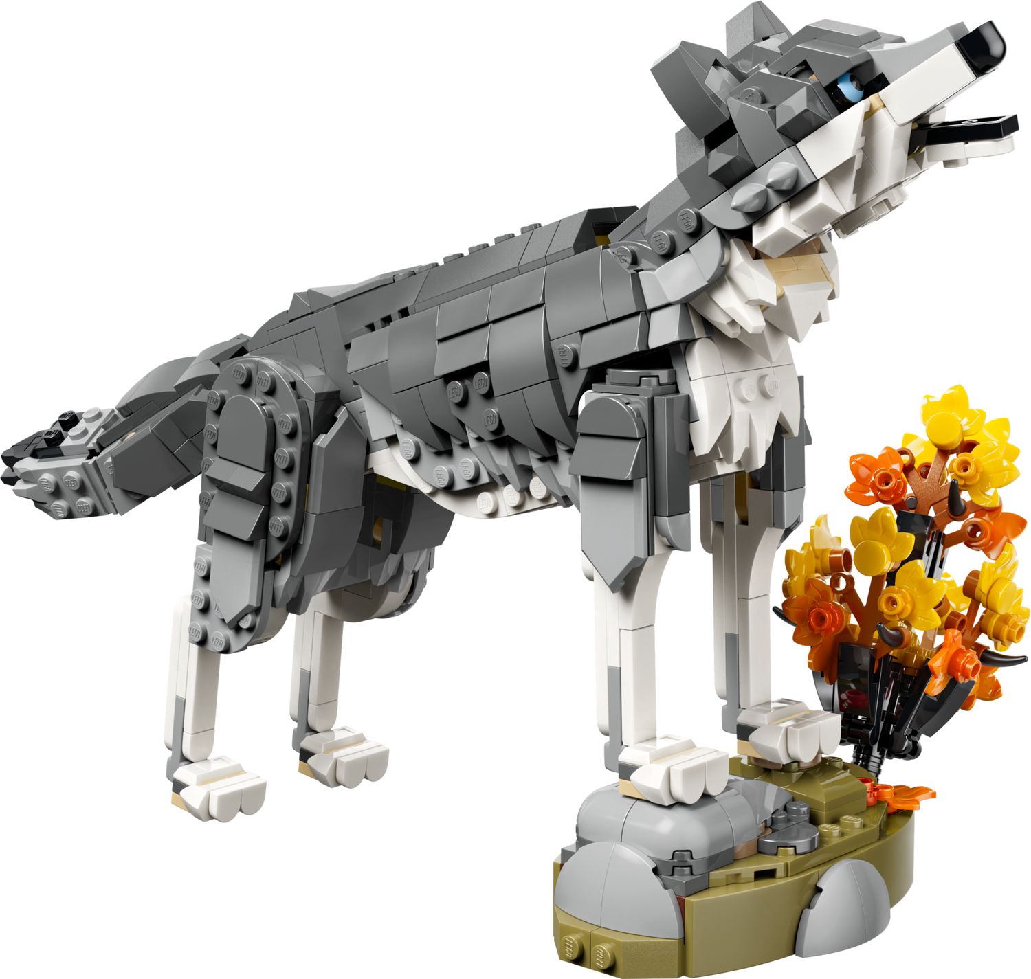 LEGO Creator 3-in-1 Forest Animals Gray Wolf 31393