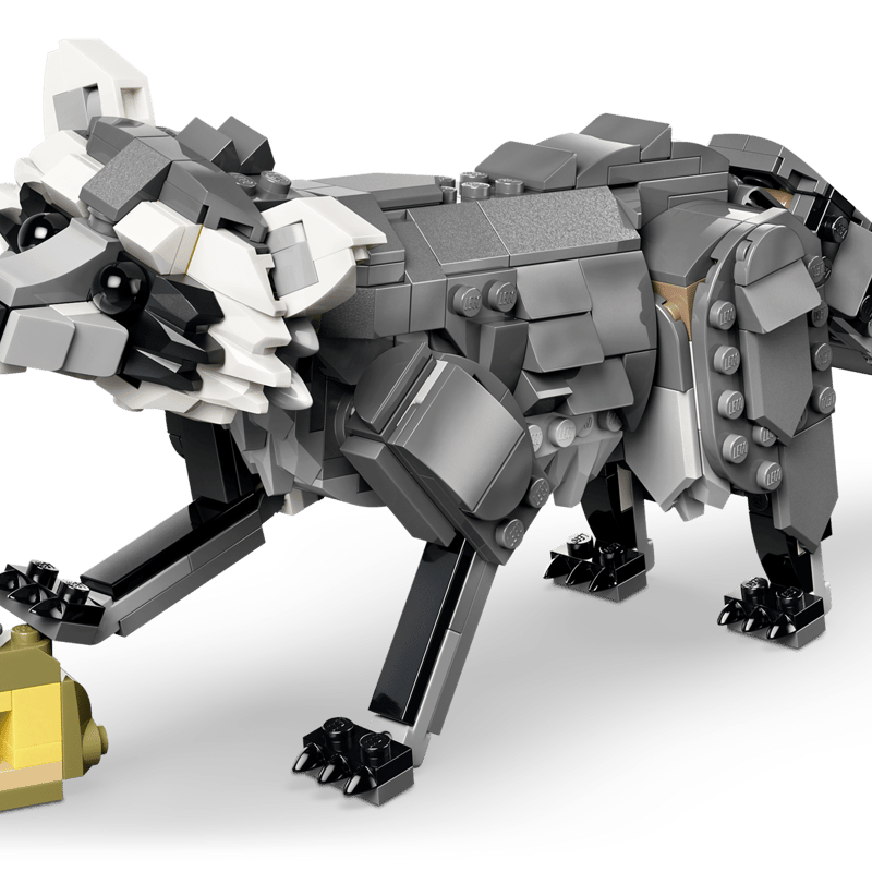 LEGO Creator 3-in-1 Forest Animals Gray Wolf 31393