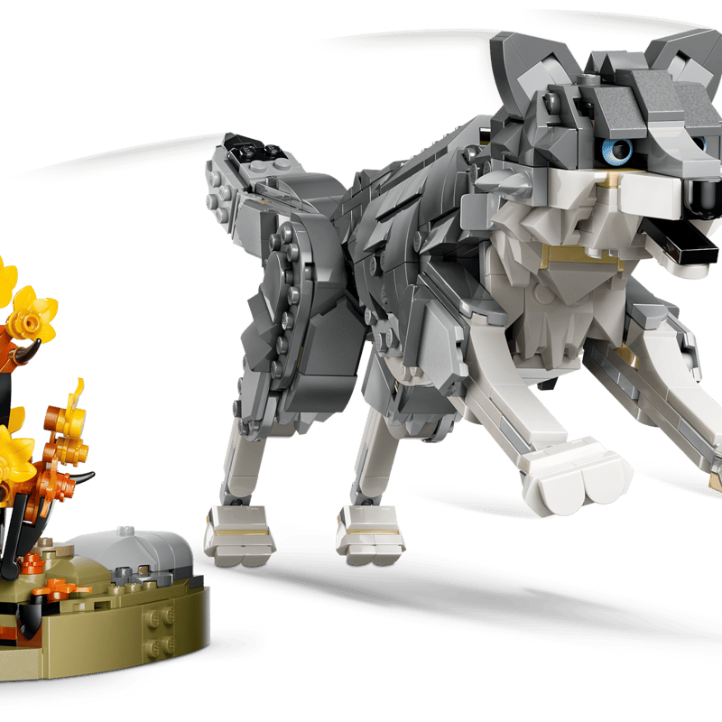 LEGO Creator 3-in-1 Forest Animals Gray Wolf 31393