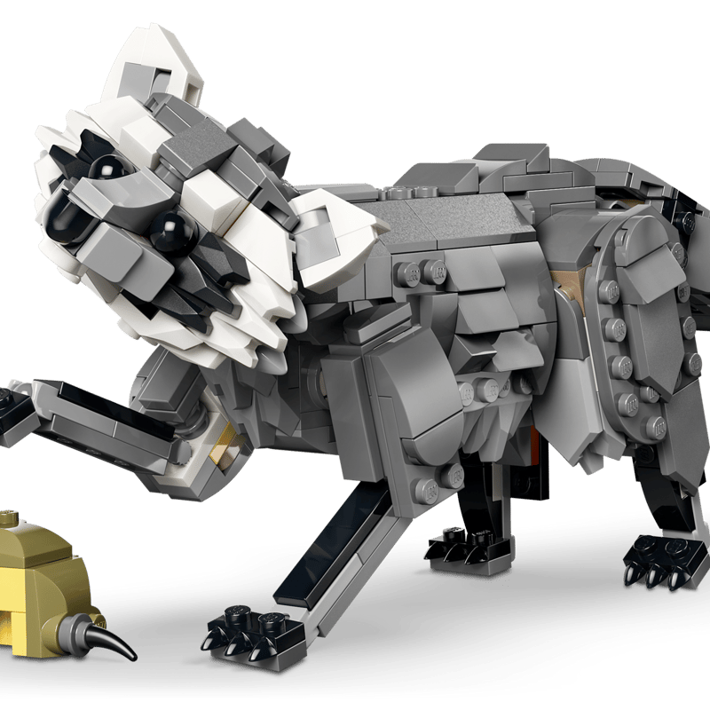 LEGO Creator 3-in-1 Forest Animals Gray Wolf 31393