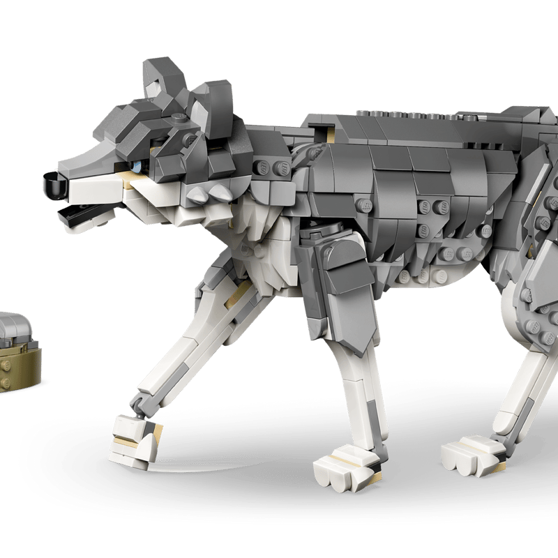 LEGO Creator 3-in-1 Forest Animals Gray Wolf 31393