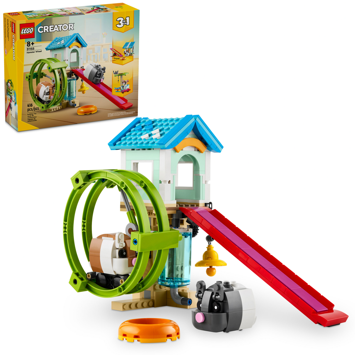 LEGO Creator 3-in-1 Hamster Wheel 31155-Bricking Lebanon