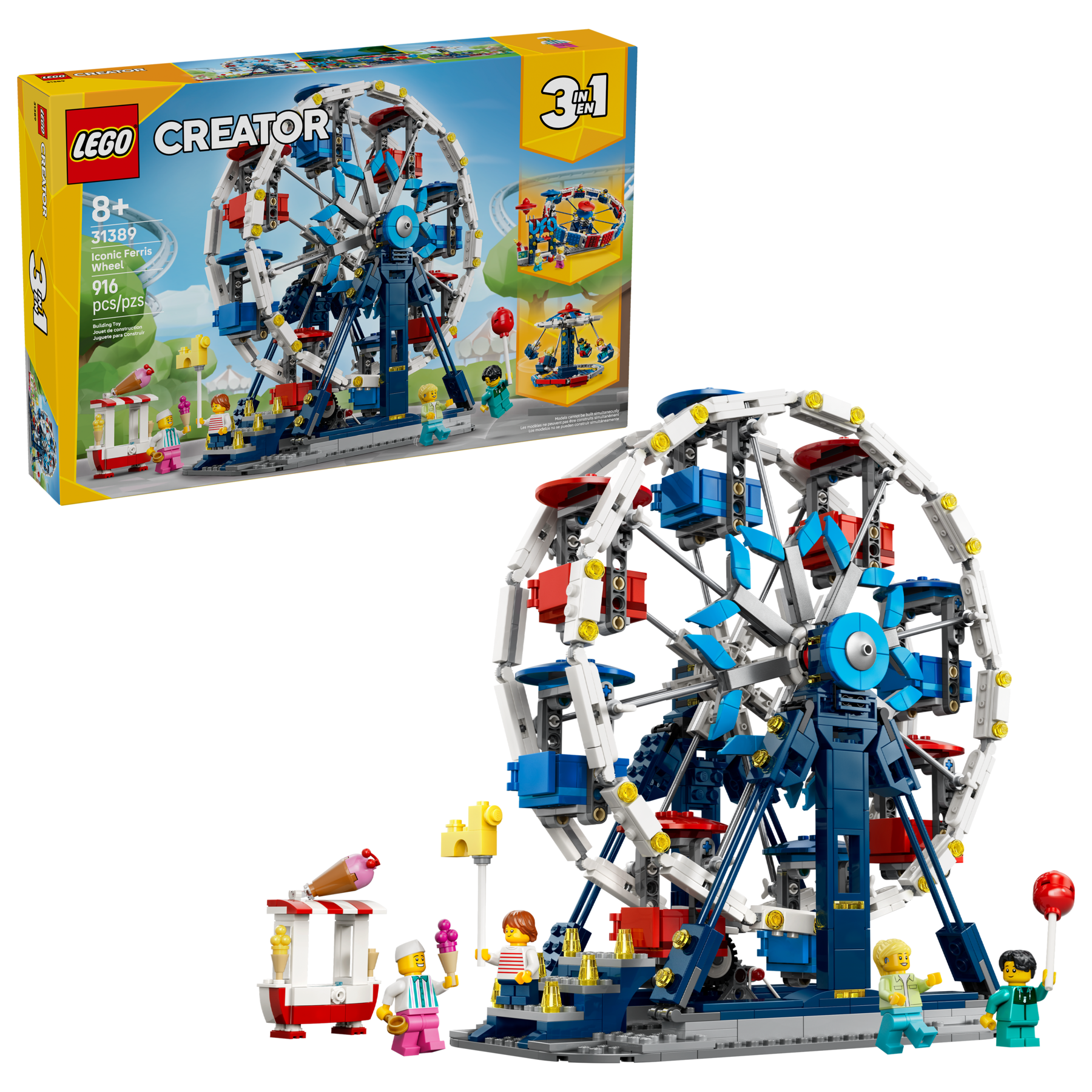 LEGO Creator 3-in-1 Iconic Ferris Wheel 31389