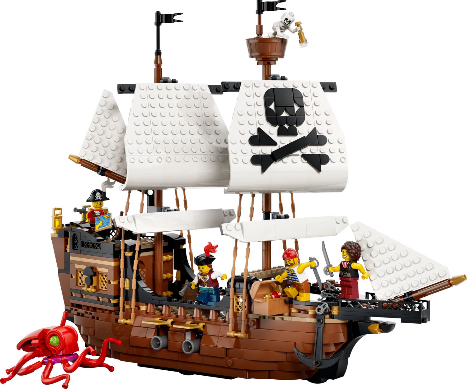 LEGO Creator 3‑in‑1 Iconic Pirate Ship 31387