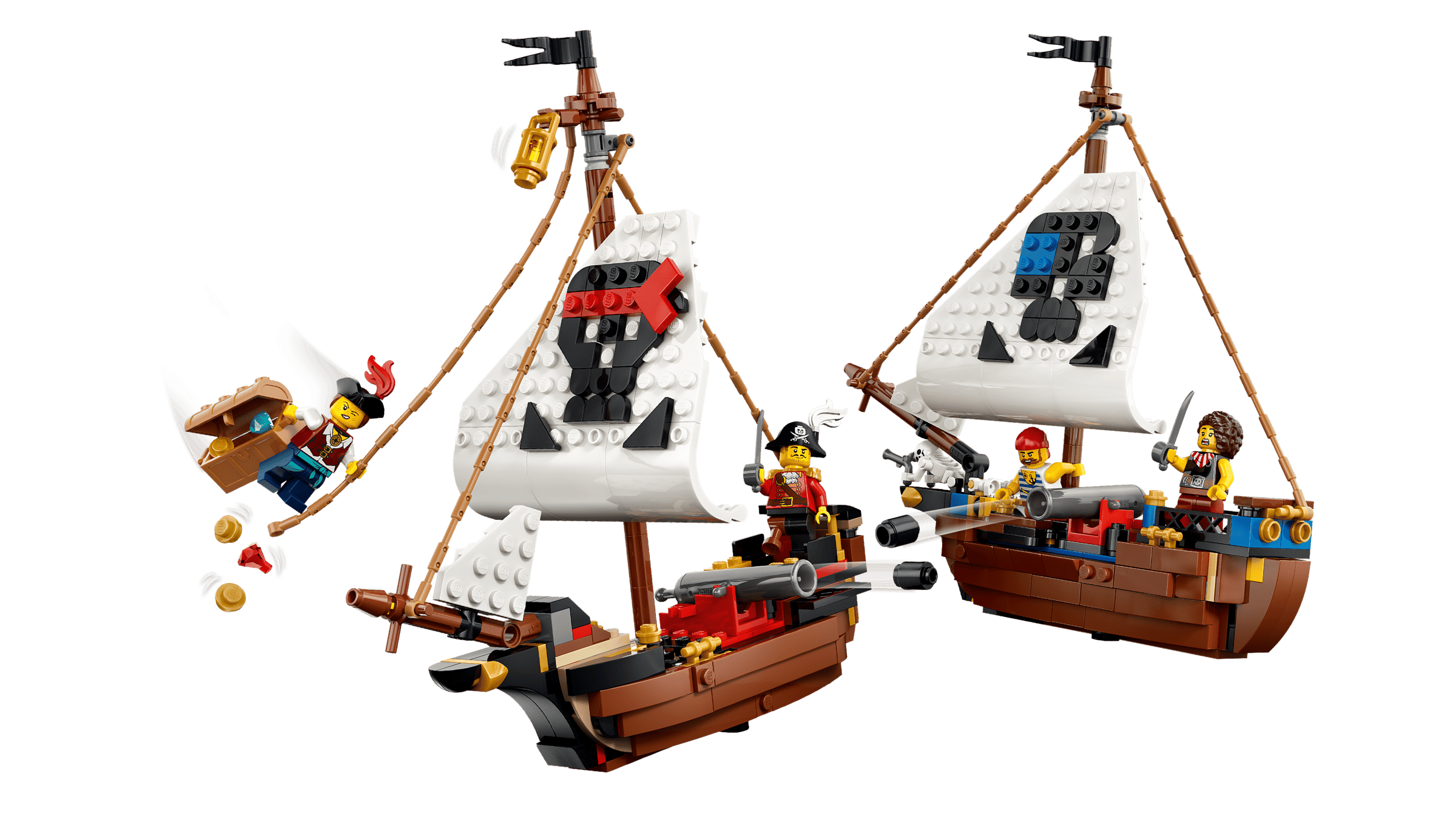 LEGO Creator 3‑in‑1 Iconic Pirate Ship 31387