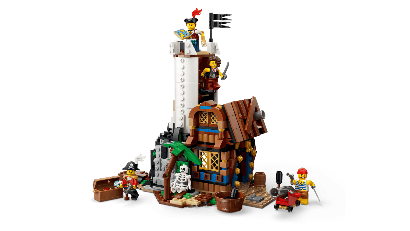 LEGO Creator 3‑in‑1 Iconic Pirate Ship 31387