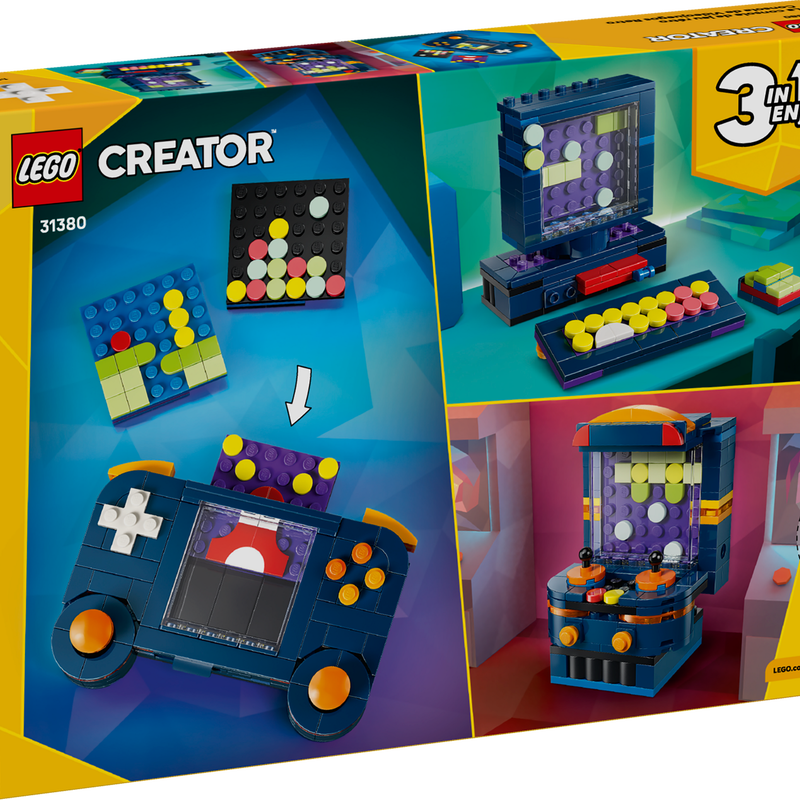 LEGO Creator 3-in-1 Retro Gaming Console Rebuildable Building Set 31380-Lego / Creator-Bricking Lebanon