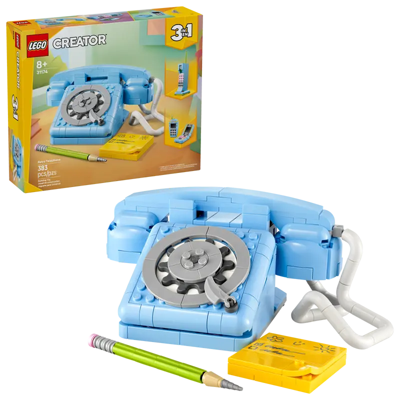 LEGO Creator 3 in 1 Retro Telephone 31174-Bricking Lebanon