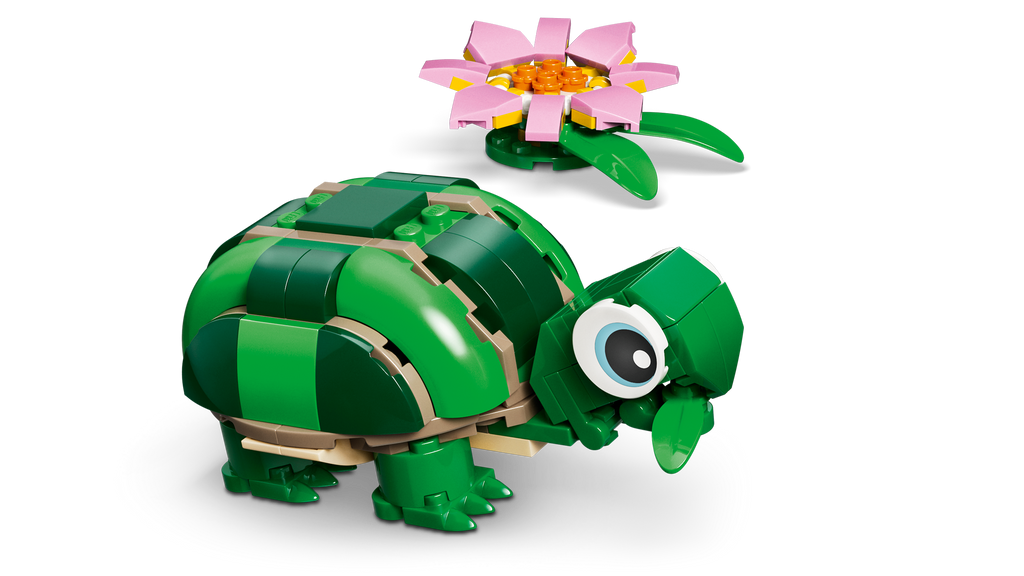 LEGO Creator 3-in-1 Turtle with Water Lily Flower Animal Set-Lego / Creator-Bricking Lebanon