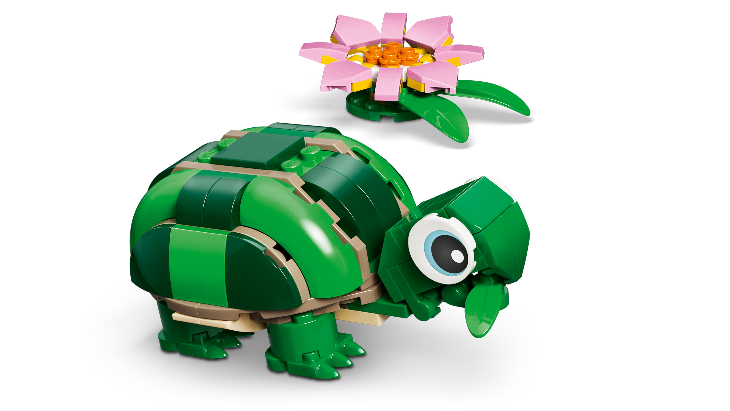 LEGO Creator 3-in-1 Turtle with Water Lily Flower Animal Set-Lego / Creator-Bricking Lebanon