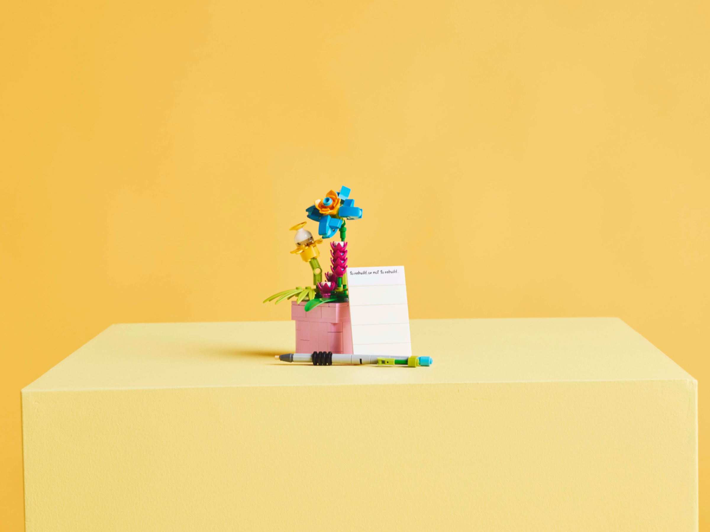 LEGO Creator 3-in-1 Typewriter with Flowers Set