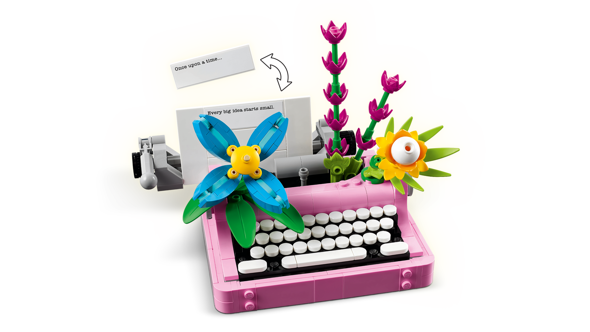 LEGO Creator 3-in-1 Typewriter with Flowers Set