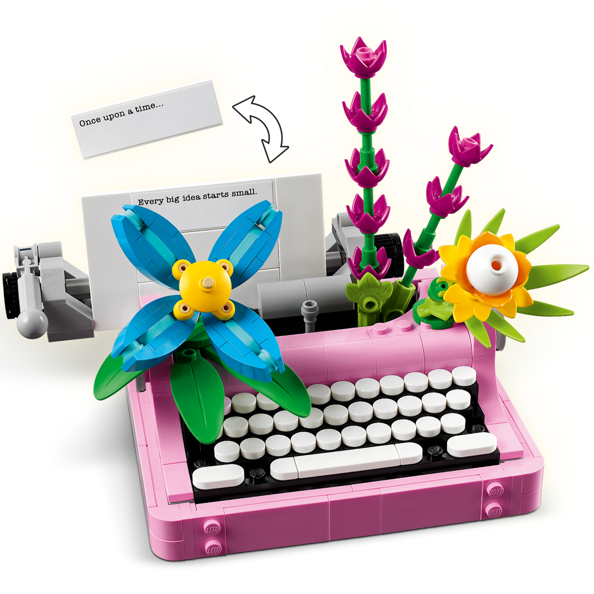 LEGO Creator 3-in-1 Typewriter with Flowers Set 31169-Bricking Lebanon