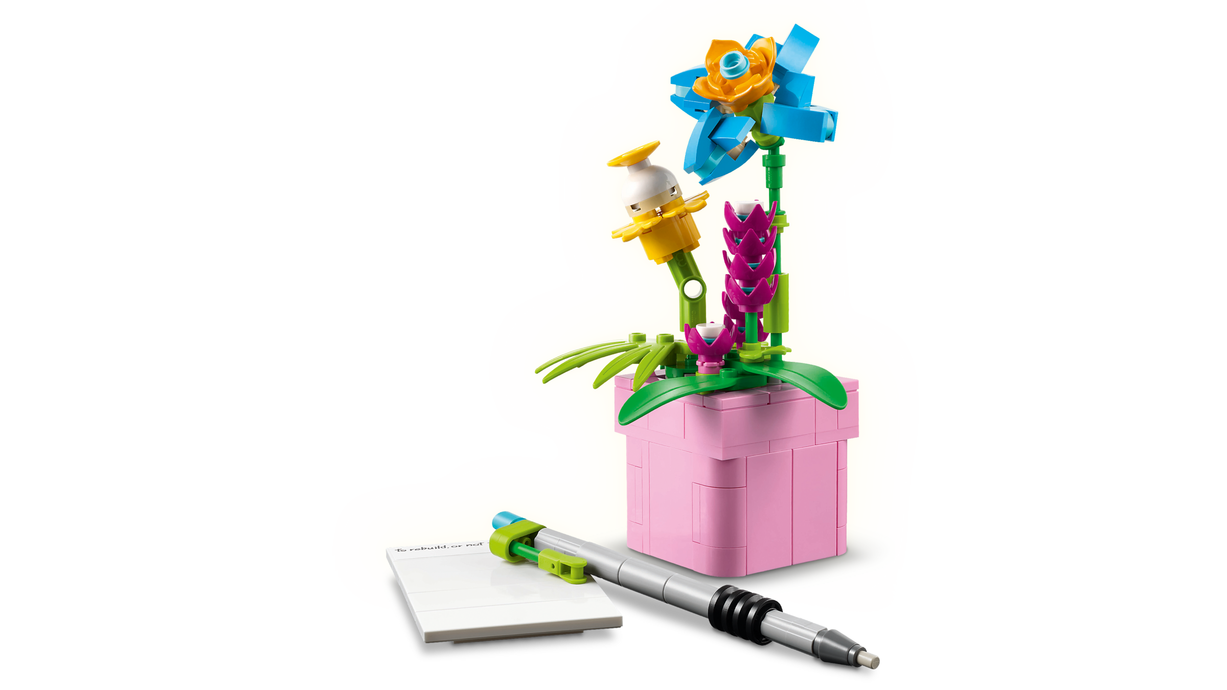 LEGO Creator 3-in-1 Typewriter with Flowers Set
