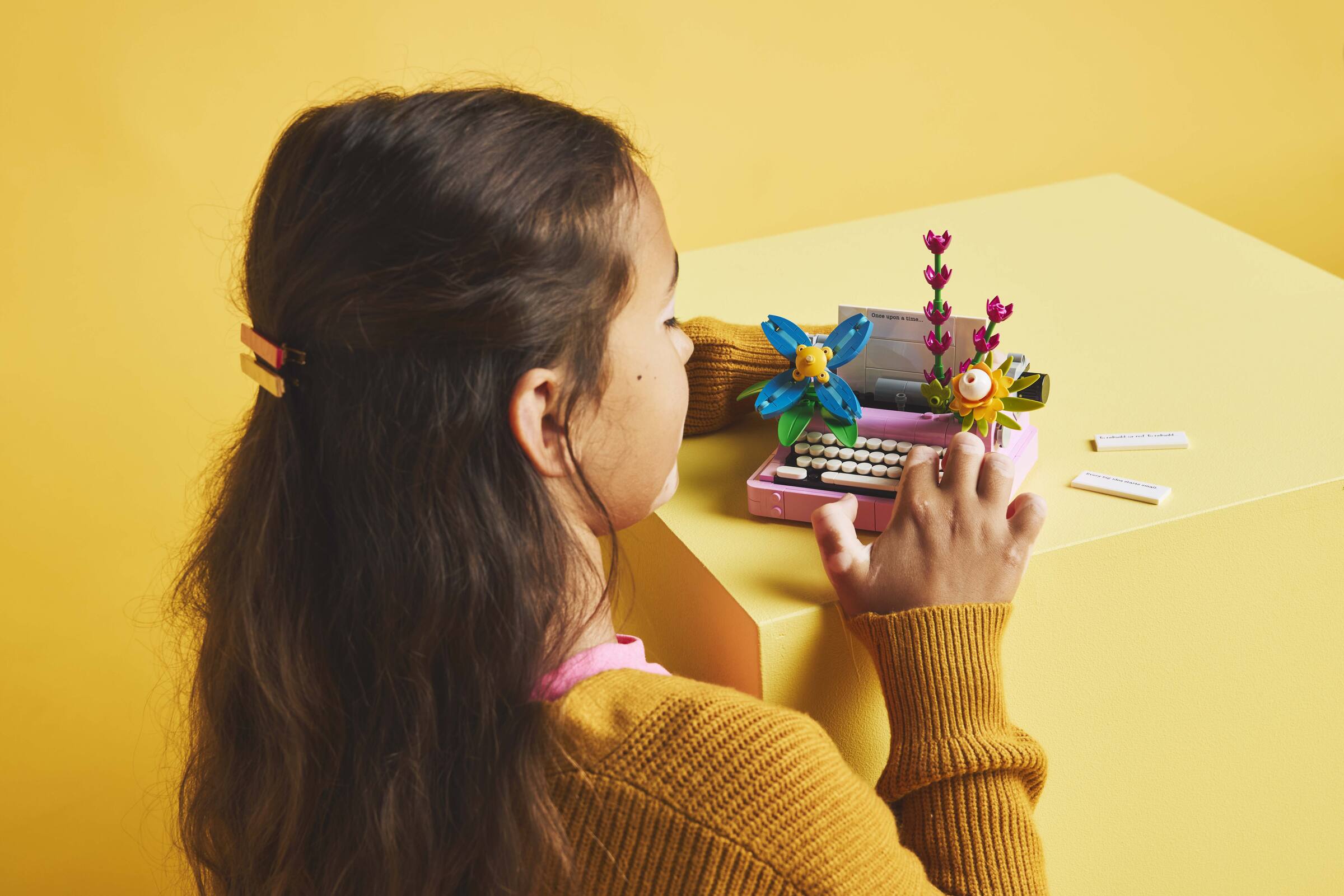 LEGO Creator 3-in-1 Typewriter with Flowers Set