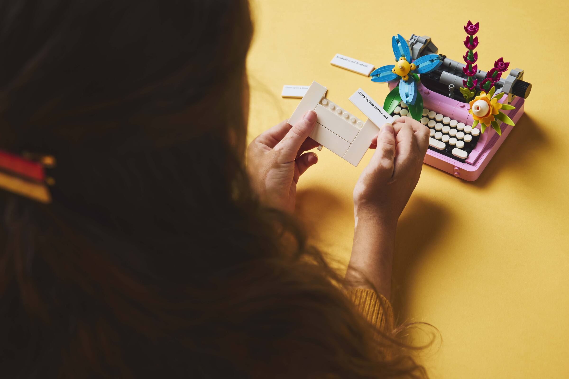 LEGO Creator 3-in-1 Typewriter with Flowers Set
