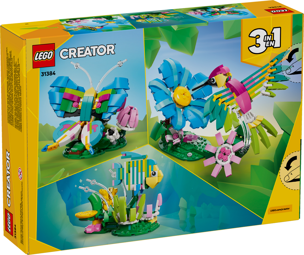 LEGO Creator 3-in-1 Wild Animals Colorful Hummingbird Building Set-Lego / Creator-Bricking Lebanon