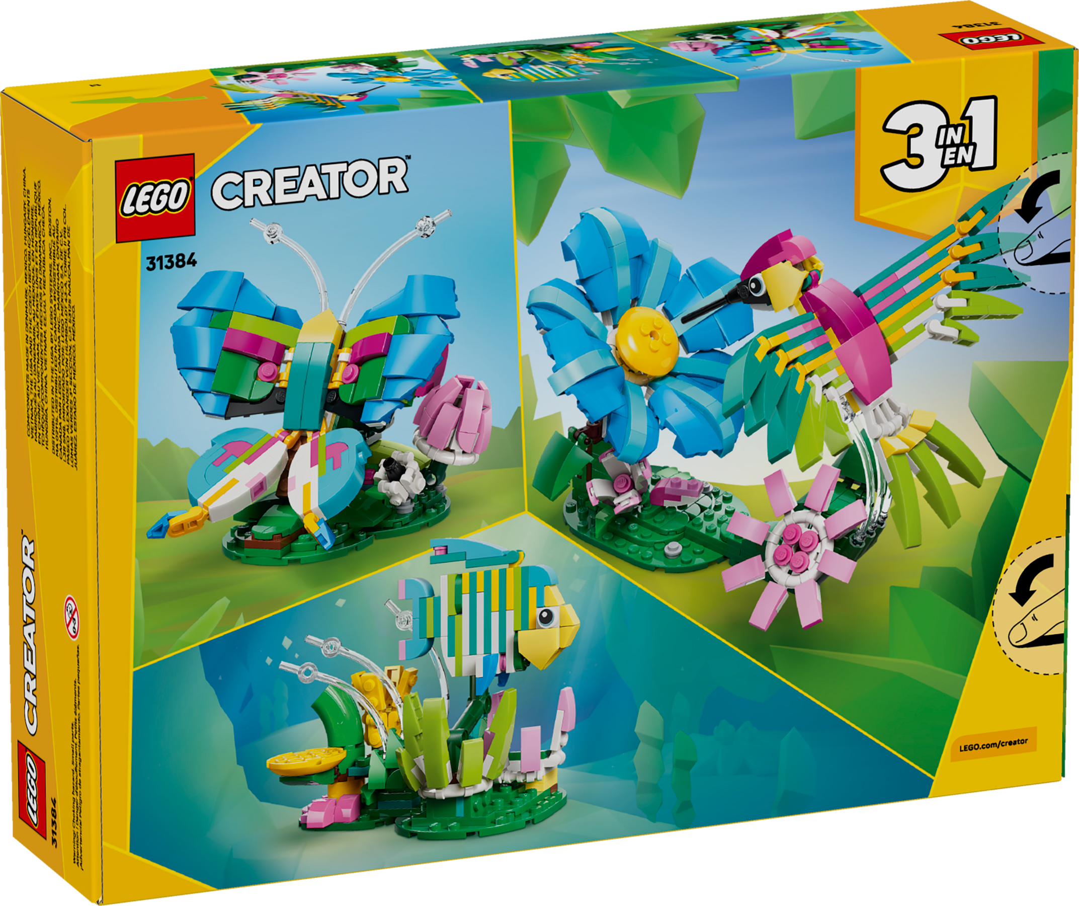 LEGO Creator 3-in-1 Wild Animals Colorful Hummingbird Building Set-Lego / Creator-Bricking Lebanon