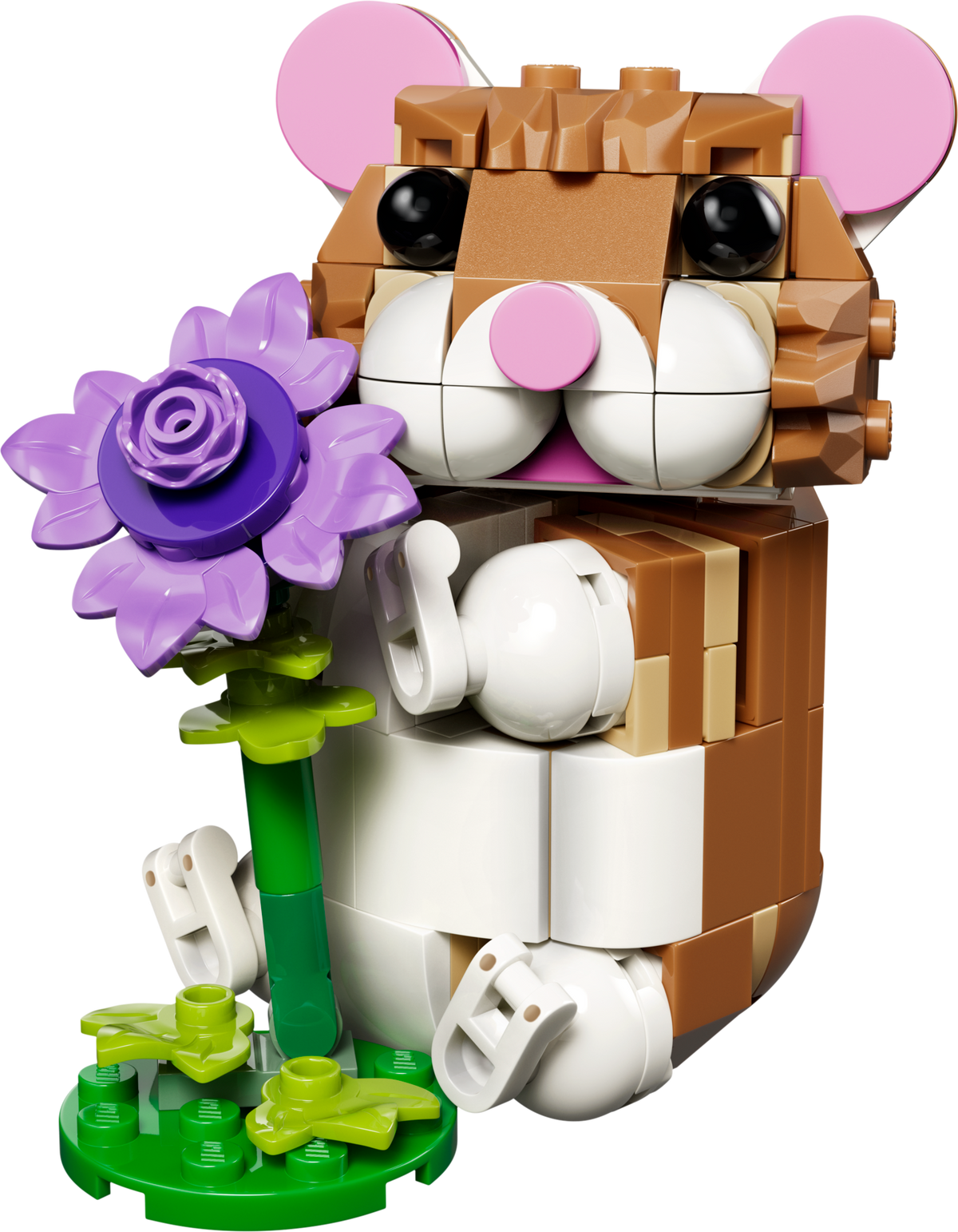 LEGO Creator 3in1 Cute Hamster with a Flower 31376-Bricking Lebanon