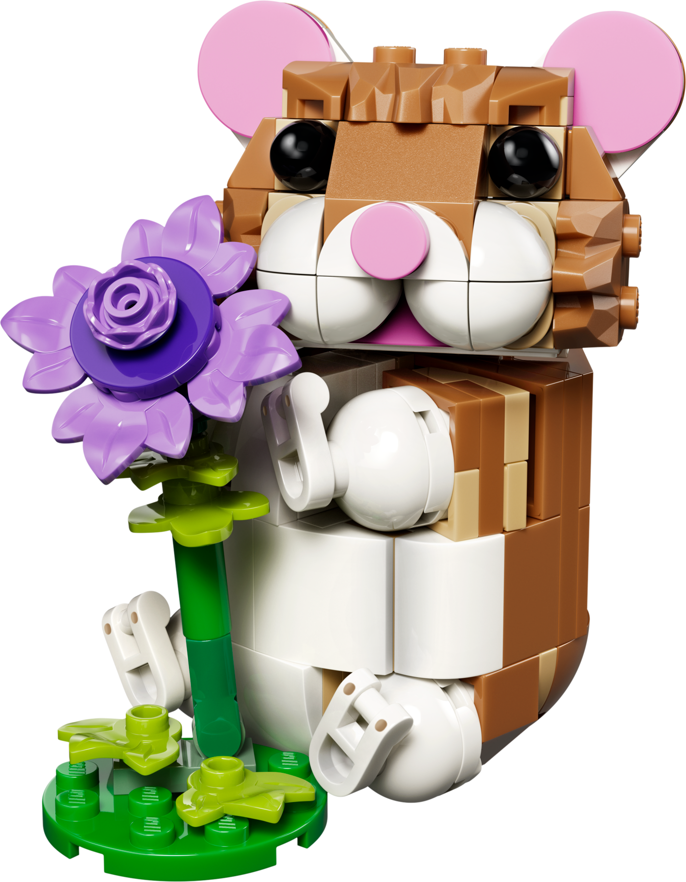 LEGO Creator 3in1 Cute Hamster with a Flower Building Toy Set-Lego / Creator-Bricking Lebanon