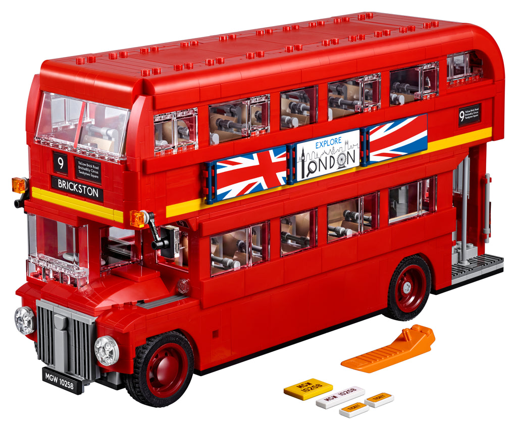 LEGO Creator Expert London Bus Model Kit with Authentic Details 10258-Bricking Lebanon