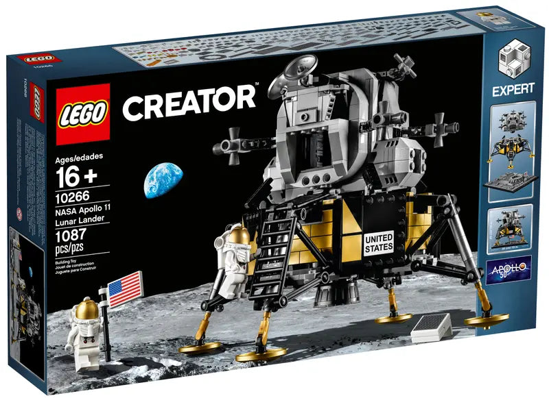 LEGO Creator Expert NASA Apollo 11 Lunar Lander 10266-Bricking Lebanon