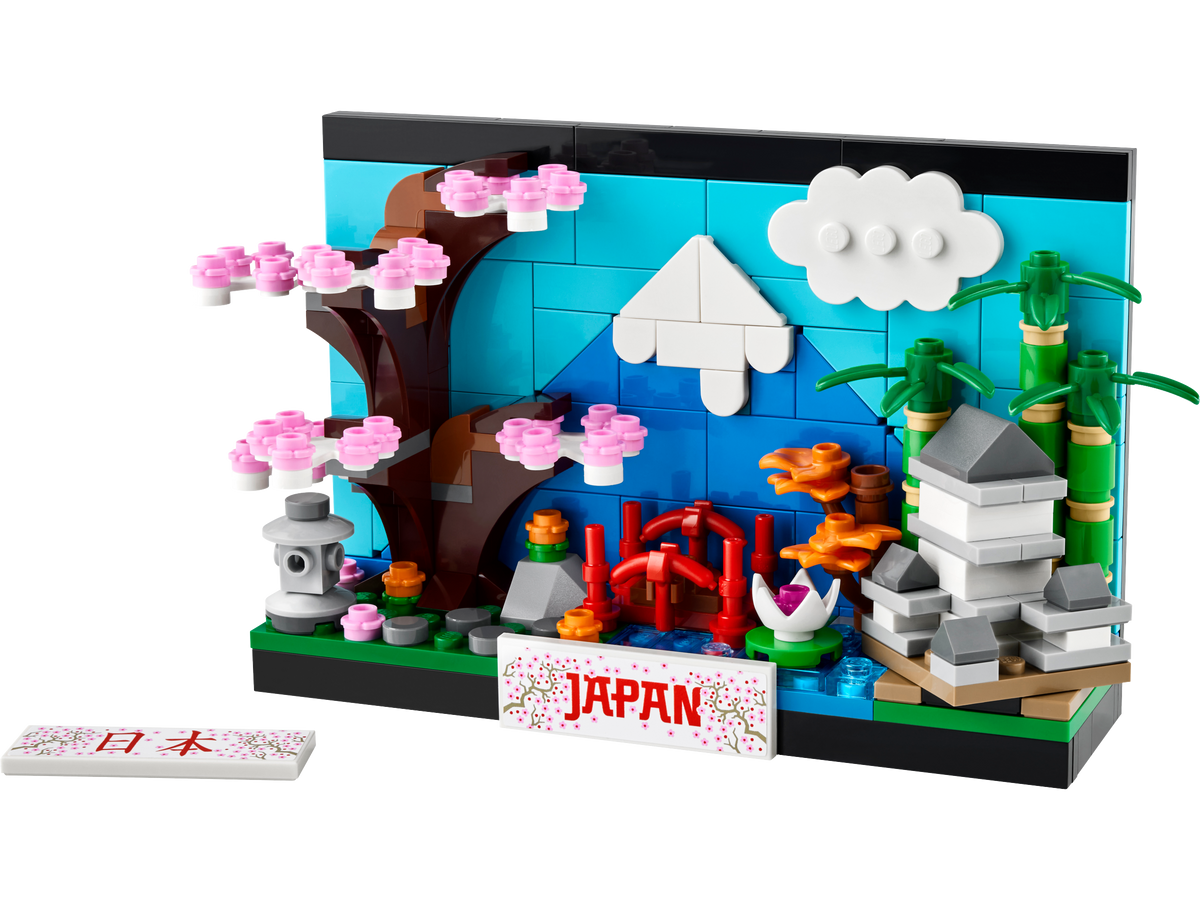 LEGO Creator Japan Postcard 40713-Bricking Lebanon