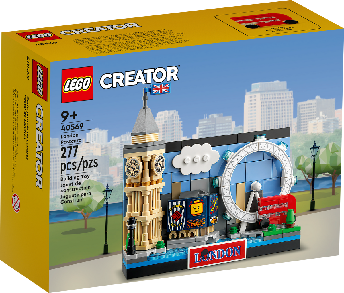 LEGO Creator London Postcard 40569 Buildable 3D Skyline Decor-Bricking Lebanon