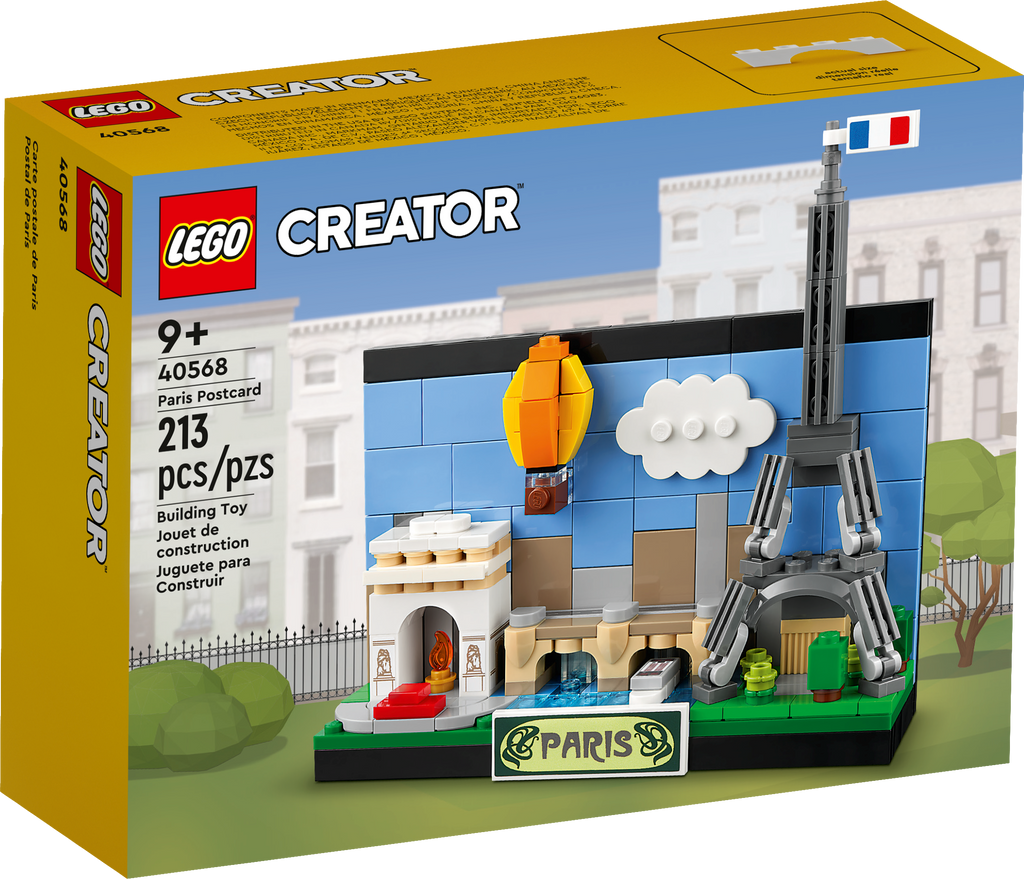 LEGO Creator Paris Postcard 3D Buildable Model Eiffel Tower Display Set 40568-Bricking Lebanon