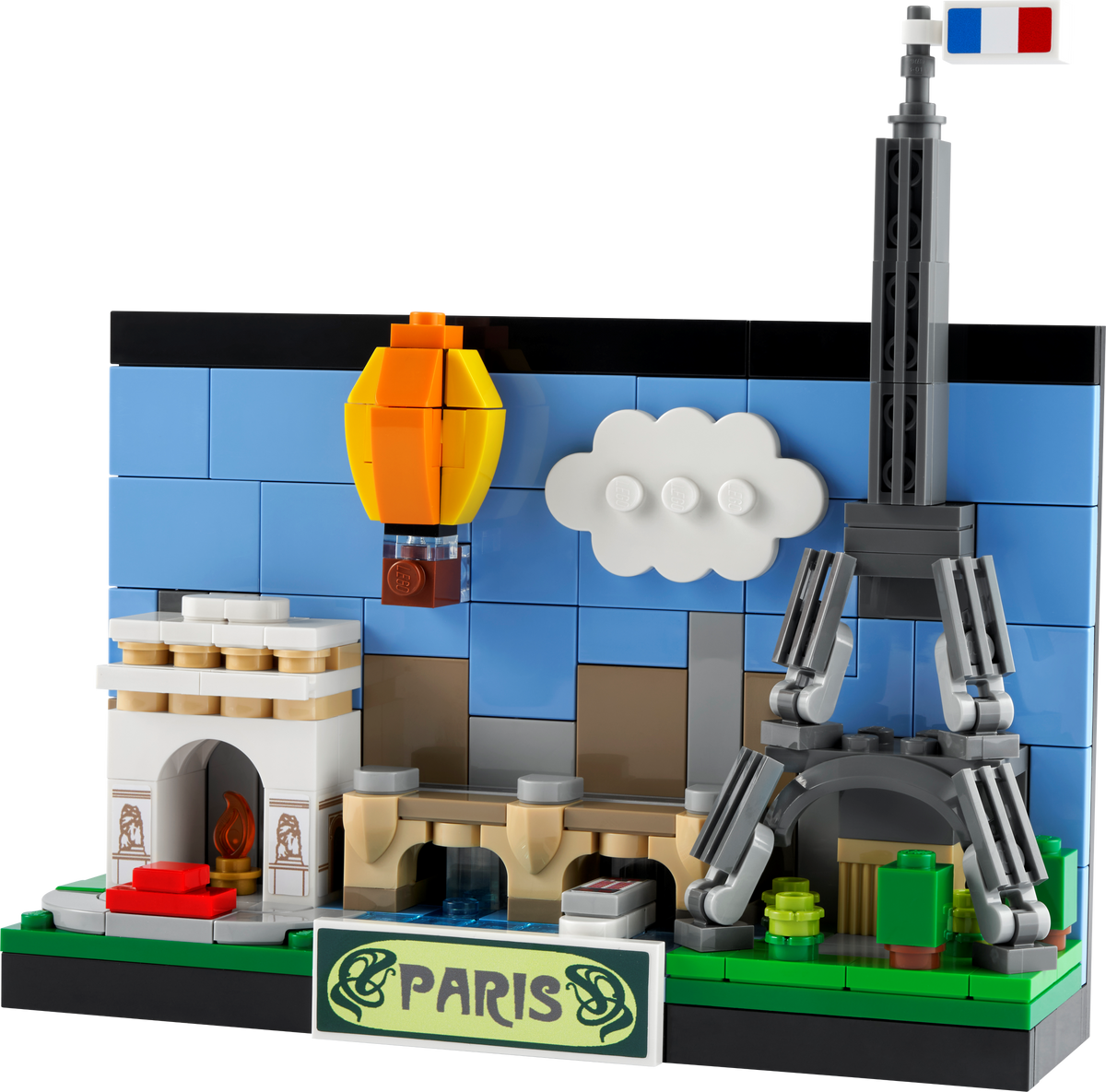 LEGO Creator Paris Postcard 3D Buildable Model Eiffel Tower Display Set 40568-Bricking Lebanon