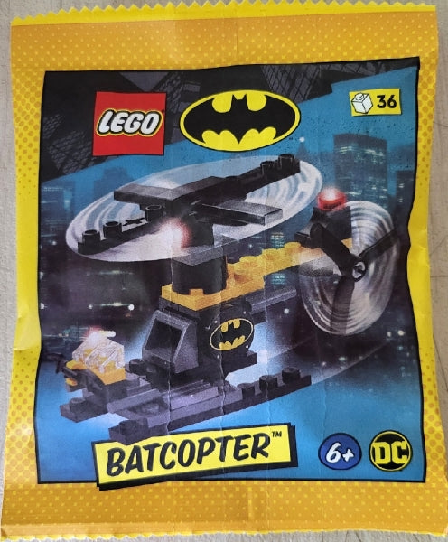 LEGO DC Batman Batcopter Paper Bag 212502 212502-1-Bricking Lebanon