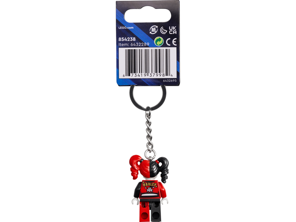 LEGO DC Batman Harley Quinn Minifigure Key Chain 854238-Bricking Lebanon