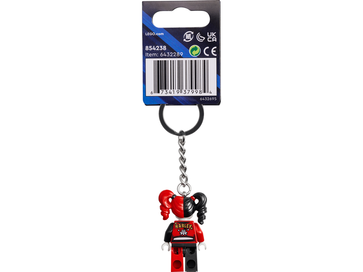LEGO DC Batman Harley Quinn Minifigure Key Chain 854238-Bricking Lebanon