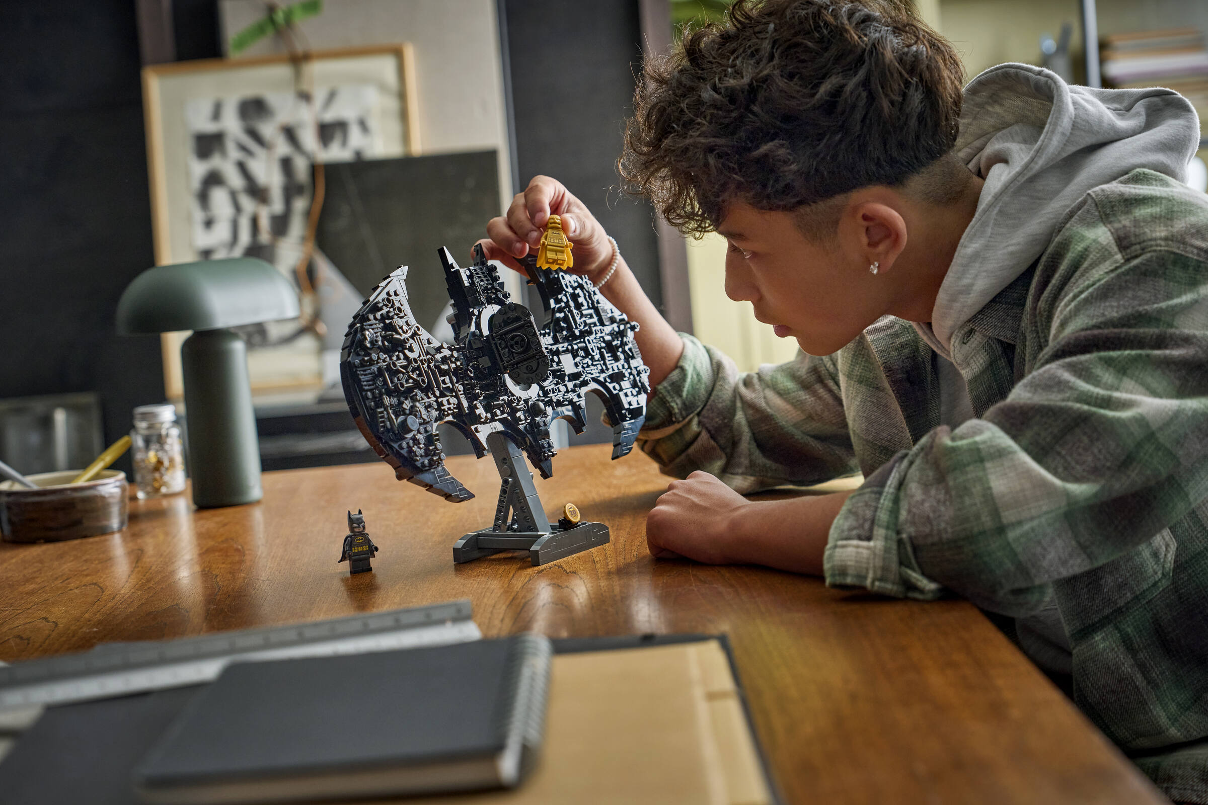 LEGO DC Batman Logo 76330 Collectible Wall Decor Building Set-76330-Bricking Lebanon