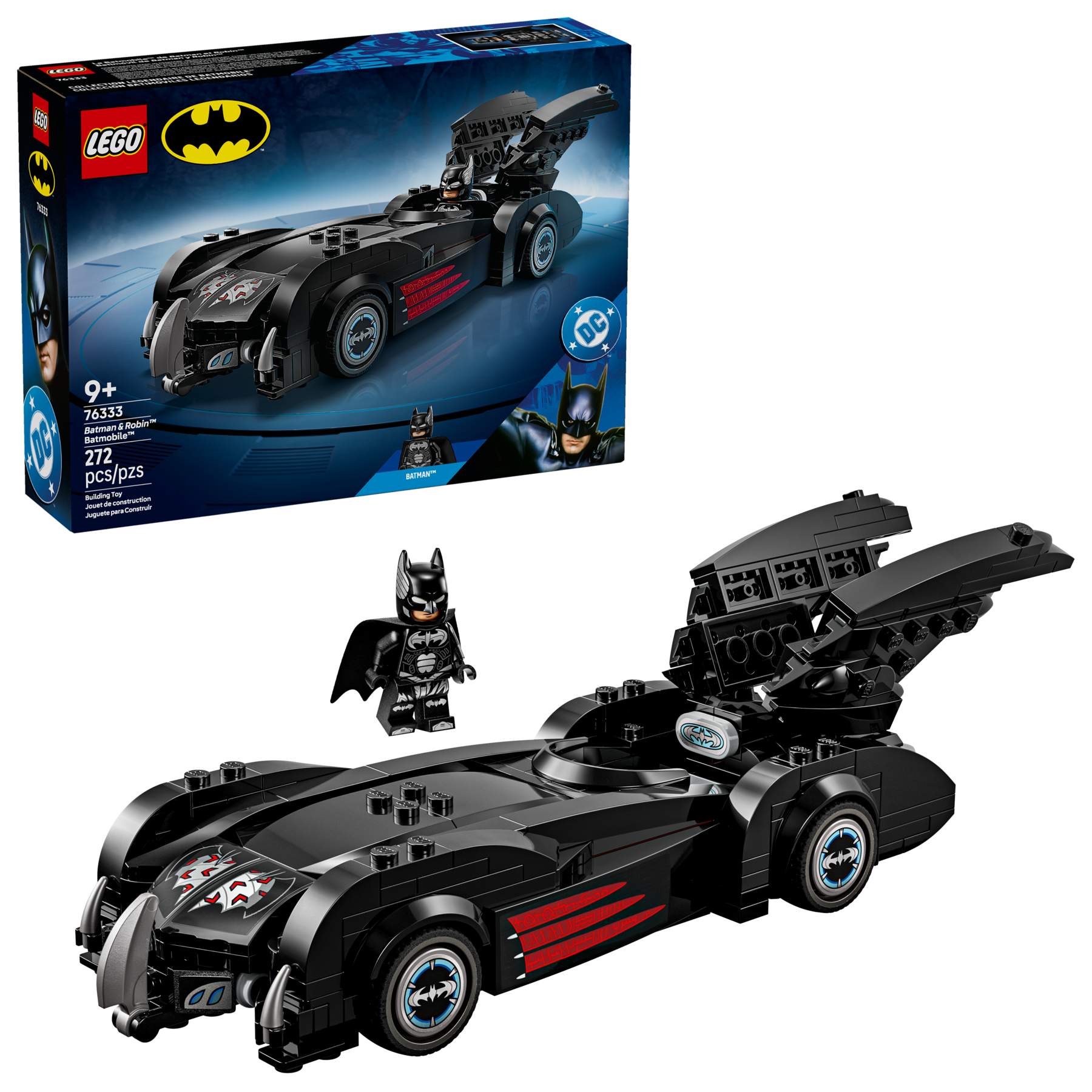 LEGO DC Batman & Robin Batmobile 76333 Movie Car Building Toy-76333-Bricking Lebanon