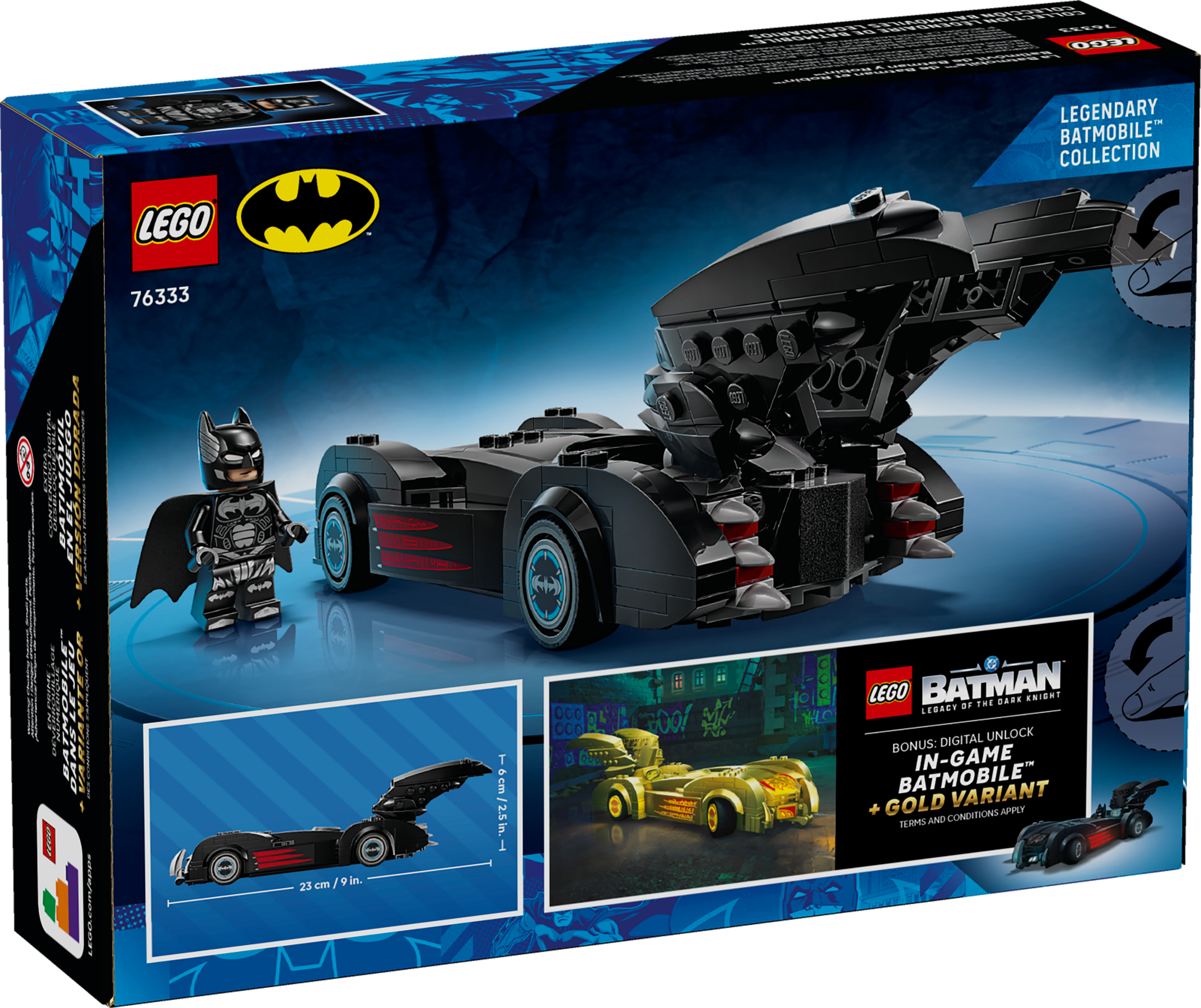 LEGO DC Batman & Robin Batmobile 76333 Movie Car Building Toy-76333-Bricking Lebanon