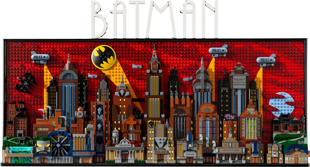 LEGO DC Batman: The Animated Series Gotham City Skyline Set 76271-Bricking Lebanon