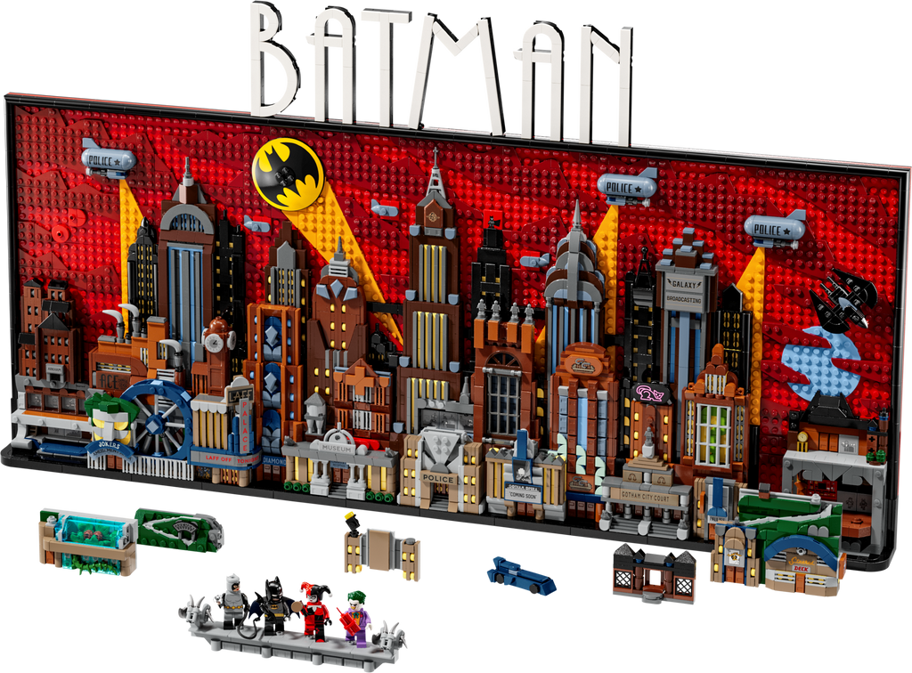 LEGO DC Batman: The Animated Series Gotham City Skyline Set 76271-LEGO-Bricking Lebanon