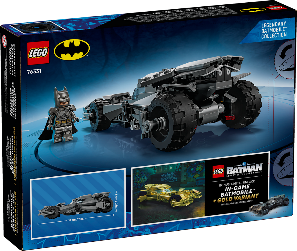 LEGO DC Batman v Superman Batmobile 76331 Collectible Building Set-76331-Bricking Lebanon