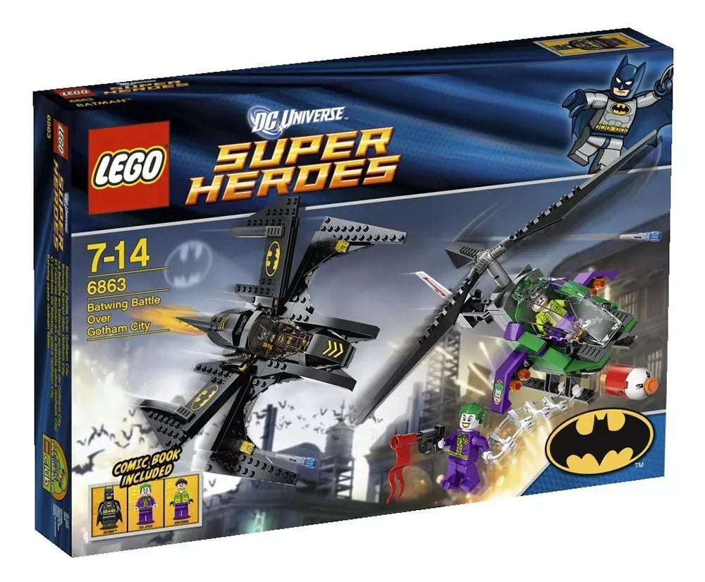 LEGO DC Batwing Battle over Gotham City 6863-Bricking Lebanon