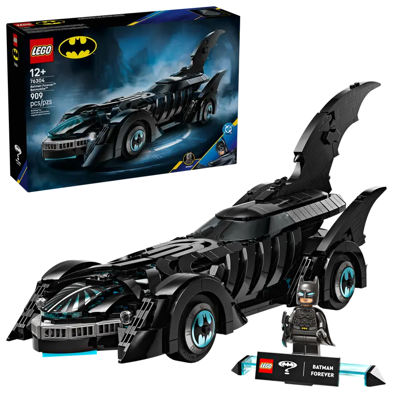 LEGO DC Comics Batman Forever: Batmobile 76304-Bricking Lebanon
