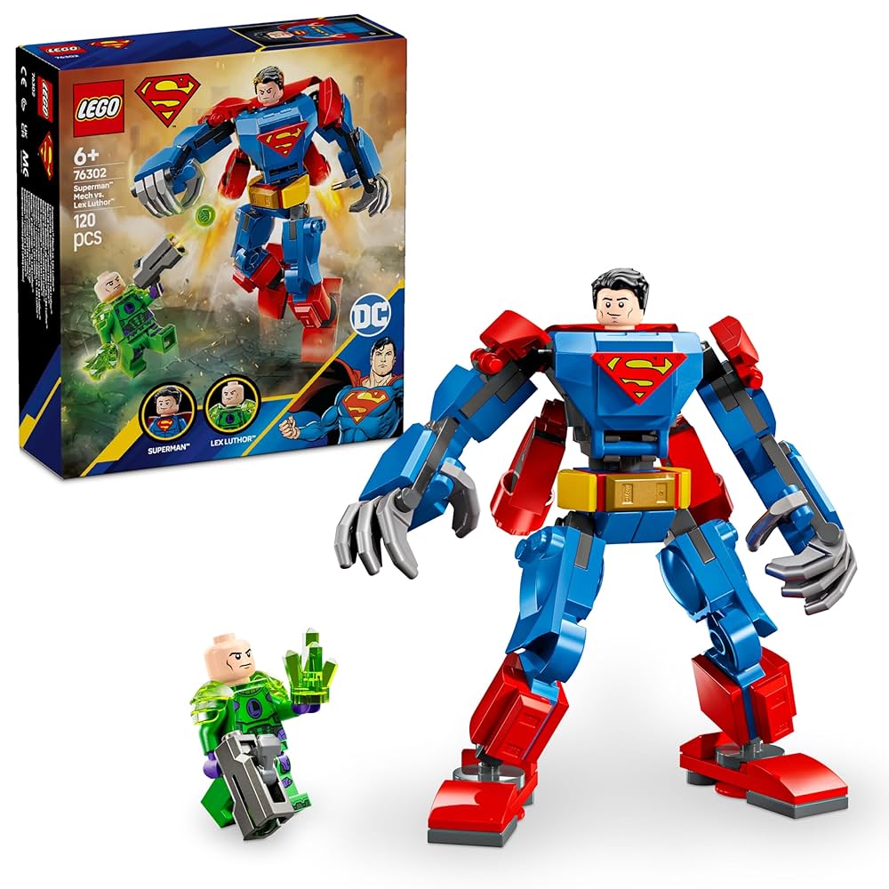 LEGO DC Comics Superman Mech vs. Lex Luthor 76302-Bricking Lebanon